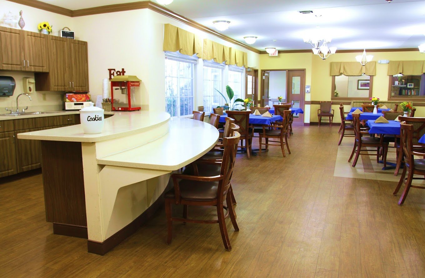 Island Kitchen at Spring Arbor of Steele Creek, Charlotte